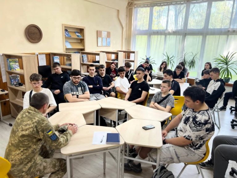 Зустріч з ветераном російсько-української війни